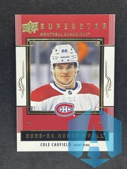 2023-24 Upper Deck Honor Roll Superstar Cole Caufield #HR-6 Montreal Canadiens
